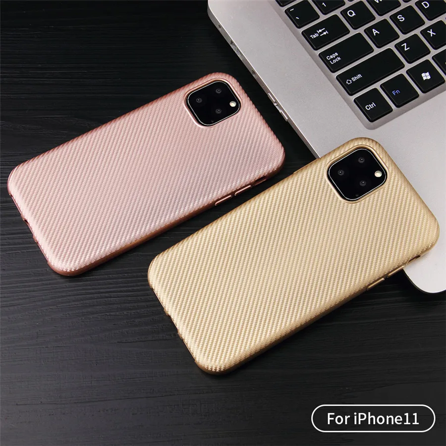 Luxury Ultra Thin Carbon Fiber Case For LG G6 Plus Pro Soft TPU Back Cover Q6 Mini mini |
