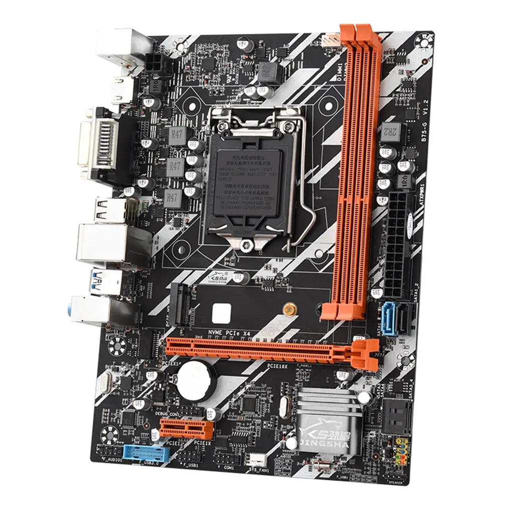 

Machinist B75-G Motherboard Lga 1155 DDR3 VGA DVI USB3.0 For Intel LGA1155 Core I7 I5 I3 Xeon CPU Processors Mainboard