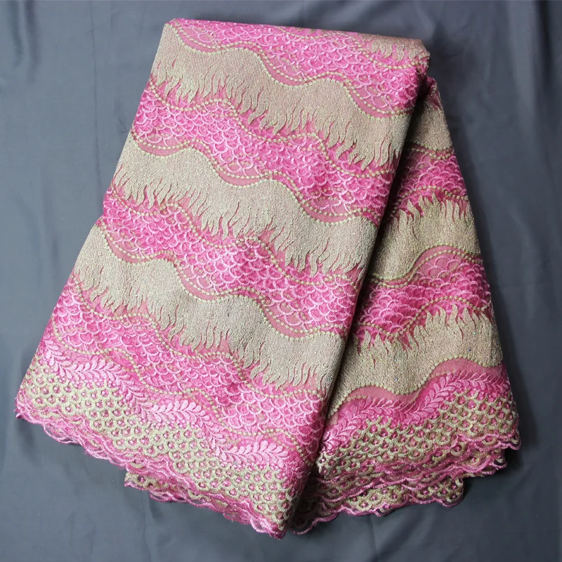 Нигерийская африканская кружевная ткань 5 ярдов высокое качество Африканский