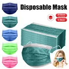 Маски одноразовые защитные 3-слойные для взрослых, 10-200 шт.