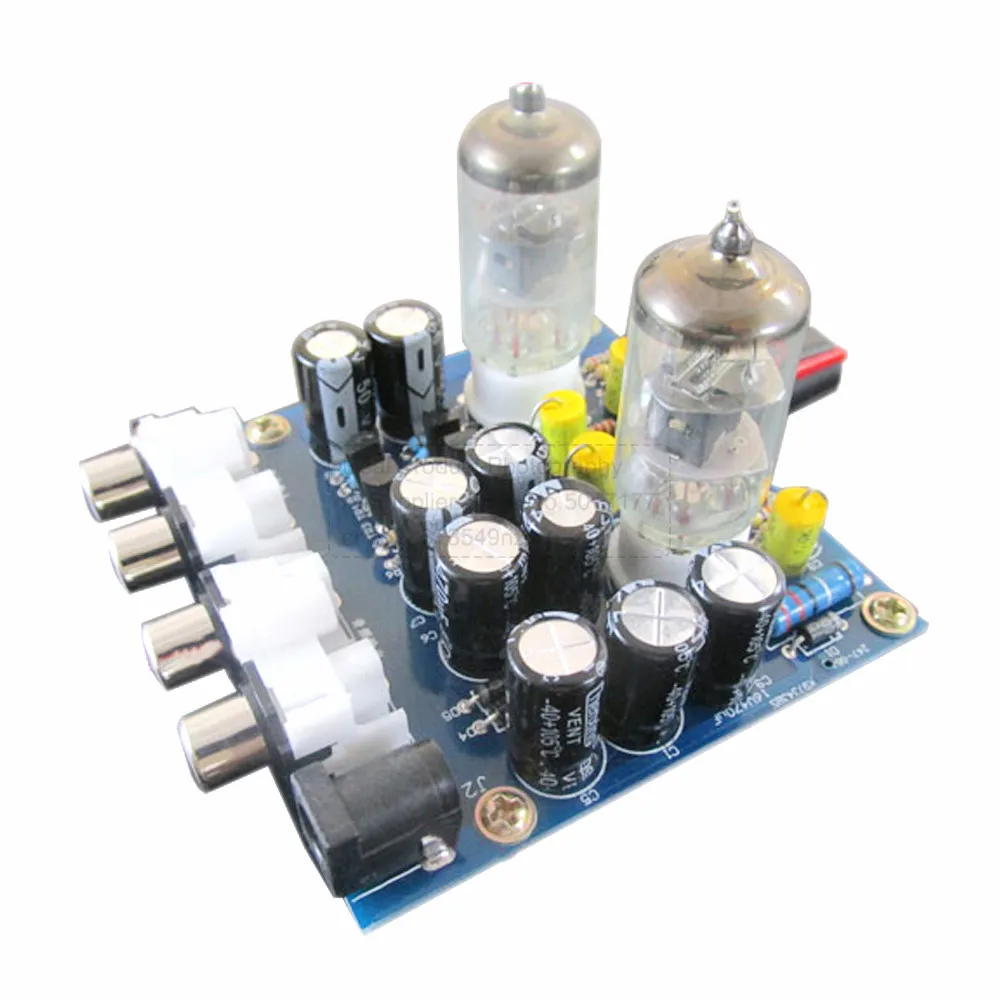 

Трубка 6J1 для вспышки, усилитель для самостоятельной сборки, плата предварительного усилителя, буфер для наушников, стереопотенциометр, эле...