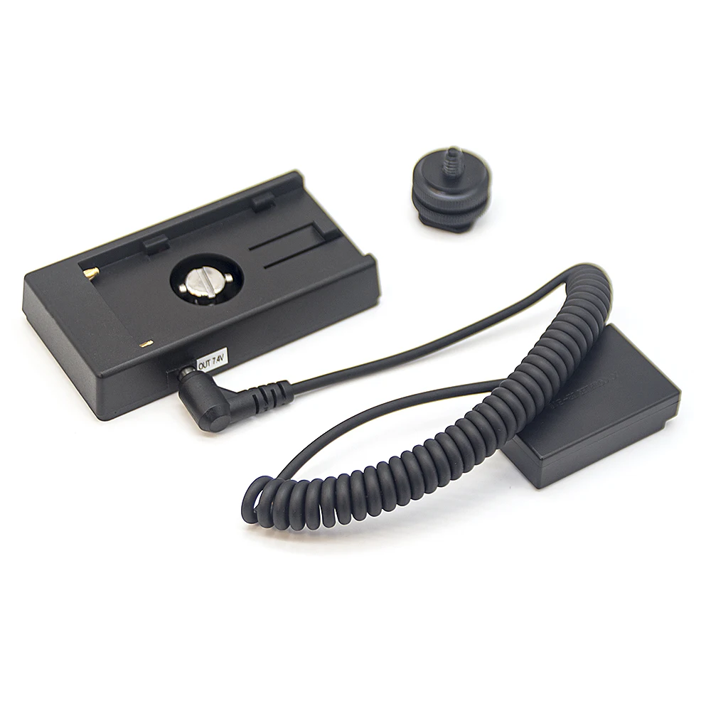 Фотоаккумулятор для фототехники + пластина крепления аккумулятора F970 Canon EOS M3/5/6