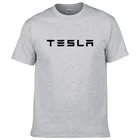 2021 tesla, лидер продаж, Новое поступление, летняя Мужская хлопковая футболка с круглым вырезом, мужская рубашка высокого качества, пуловер, мужские топы