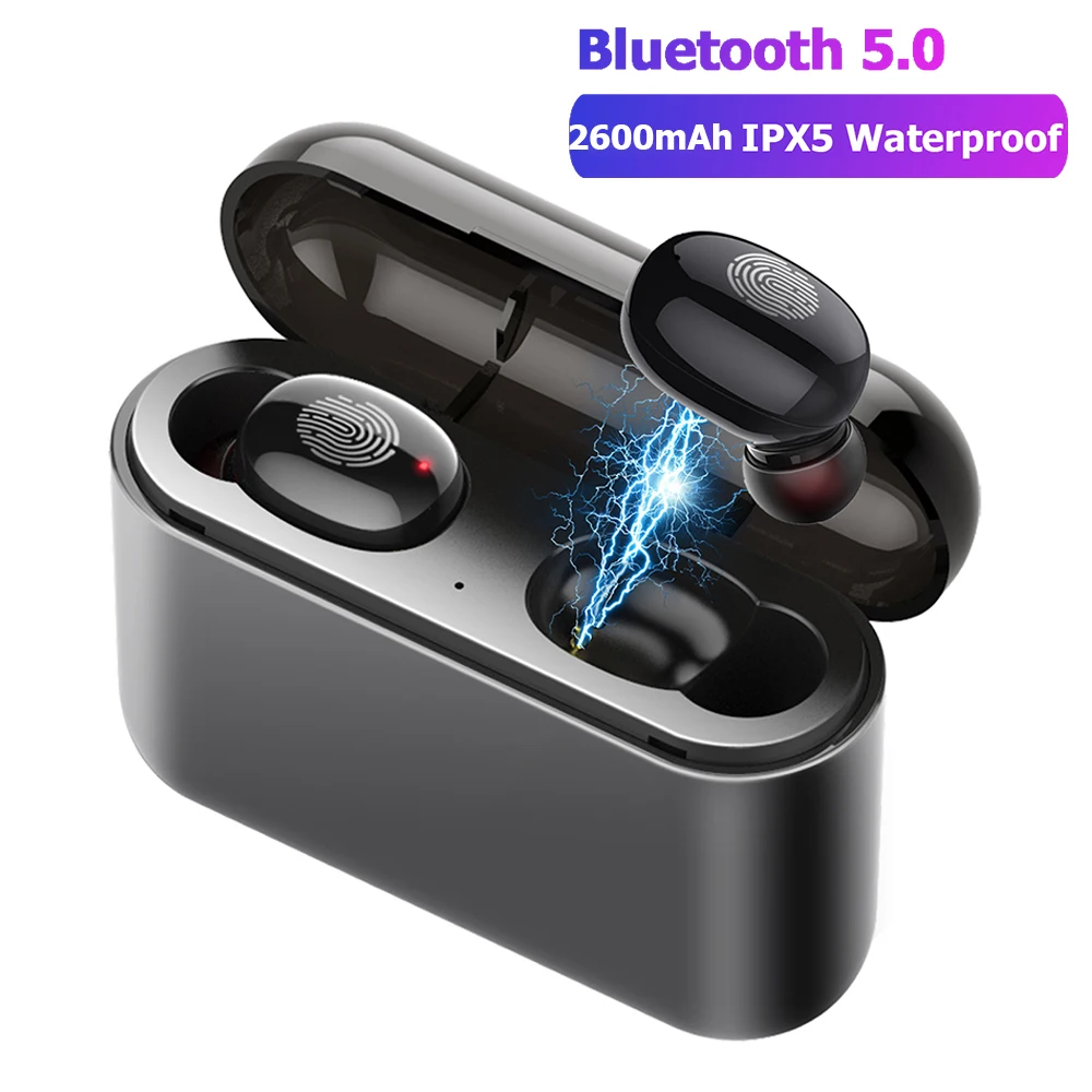 Настоящие беспроводные наушники Bluetooth Handfree TWS 5 0 Music Bloototh спортивные с