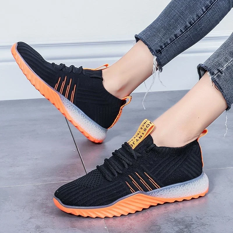 

Summer Knitted Women's Sports Shoes Socks Women's Sports Shoes 2021 Women's Running Shoes Sports Women's Shoes Jogging