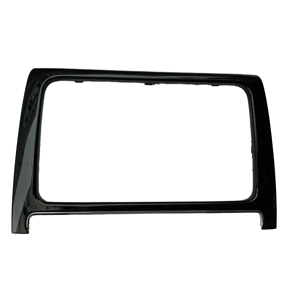 

New Glossy Black Chrome Dashboard Radio GPS Surround Panel Head Unit Trim For VW Cross Polo 5 6R Sedan GTI Vento 2011 2012 2013