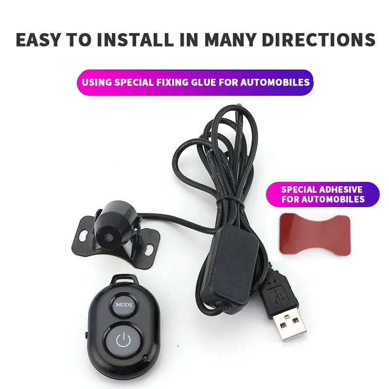 Метеоритный светодиодный светильник для автомобиля атмосферная лампа USB