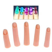 nail art trainer training hand fingers model fake finger manicure tool acrylic nails practice fingers practice training tools