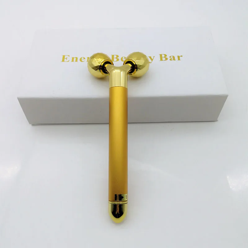 

Electric Energy Beauty Bar Slimming Face Massage Tool Facial Beauty Roller Vibration Massager Stick Lift Skin Bar