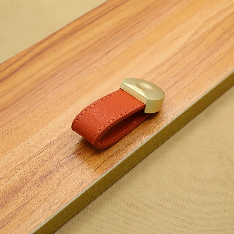 10 шт. кожаные ручки для мебели из цинкового сплава|Ручка двери| |