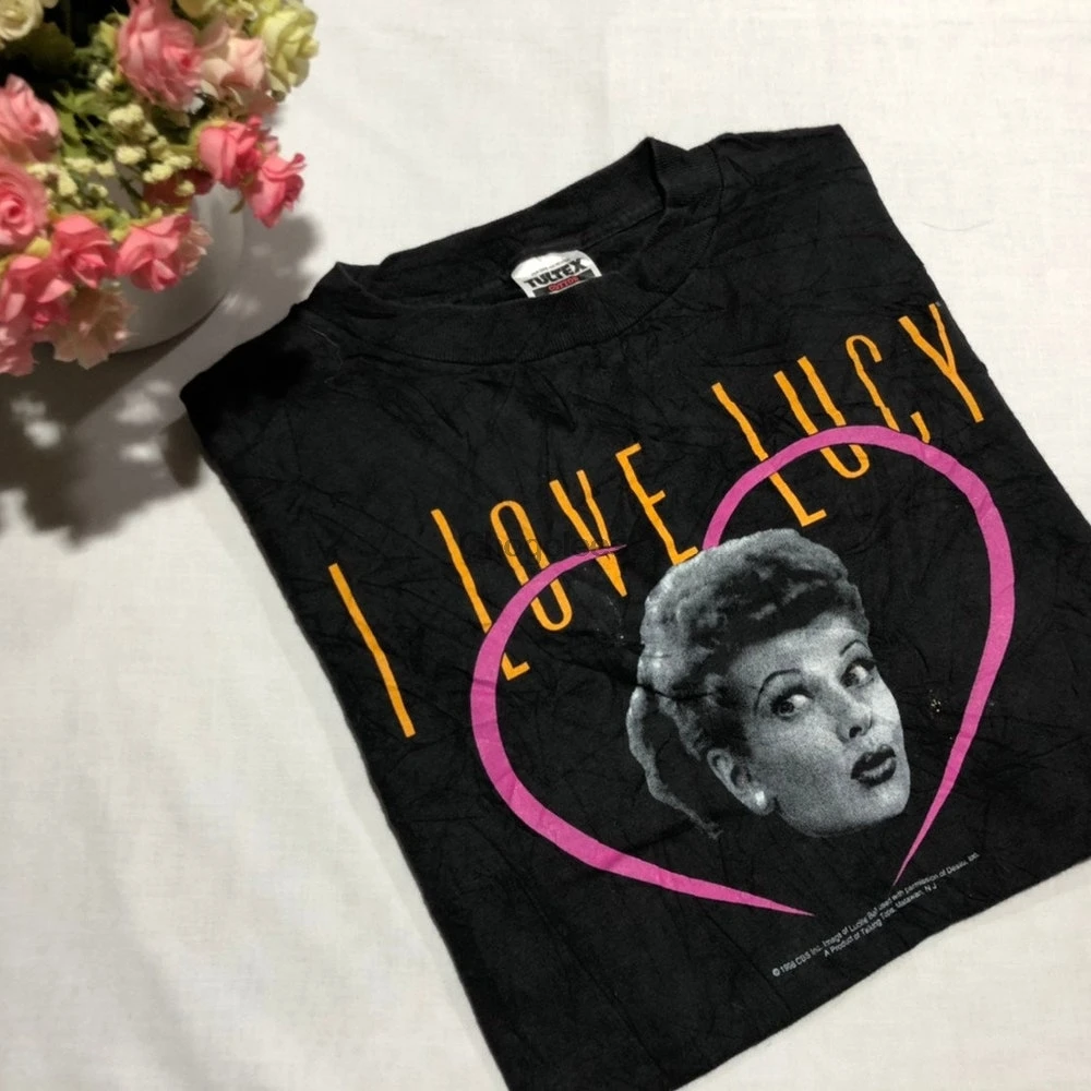 Винтажная рубашка Я люблю Люси 1996 |