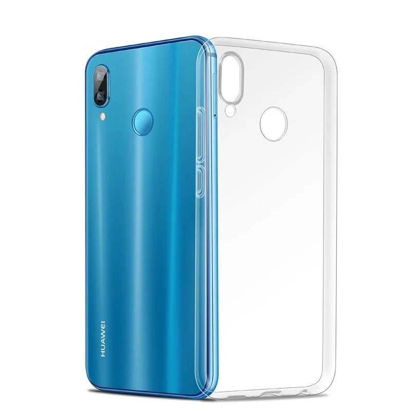 Ультратонкий силиконовый чехол для Huawei P40 P30 P20 Lite Pro P10 P9 Plus прозрачный мягкий