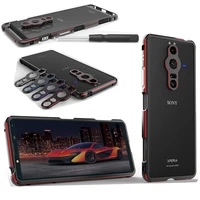 Bumper Case For Sony Xperia Pro-I Pro Metal Aluminum Frame For Song Xperia Proi Luxury Shockproof Phone Accessories