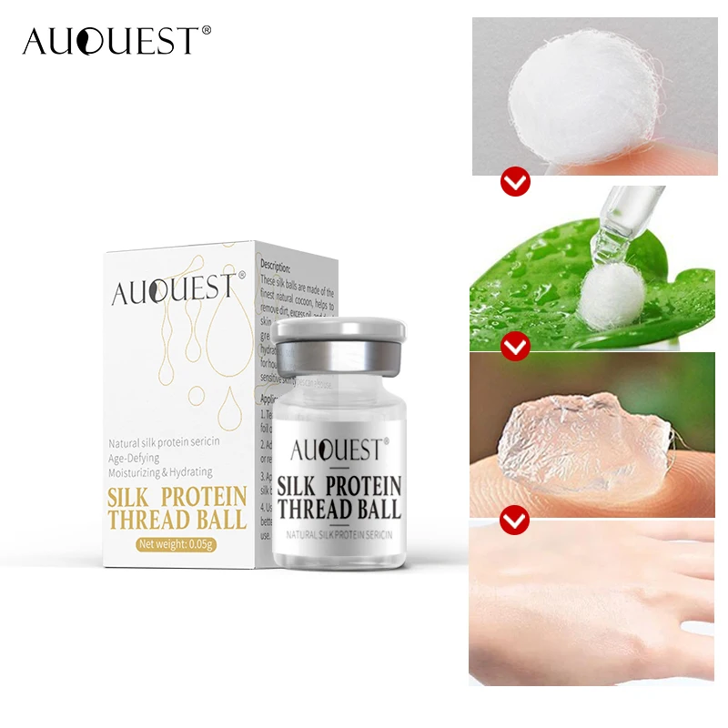 Сыворотка для лица AuQuest с витамином C и 24-каратным золотом гидролизованная