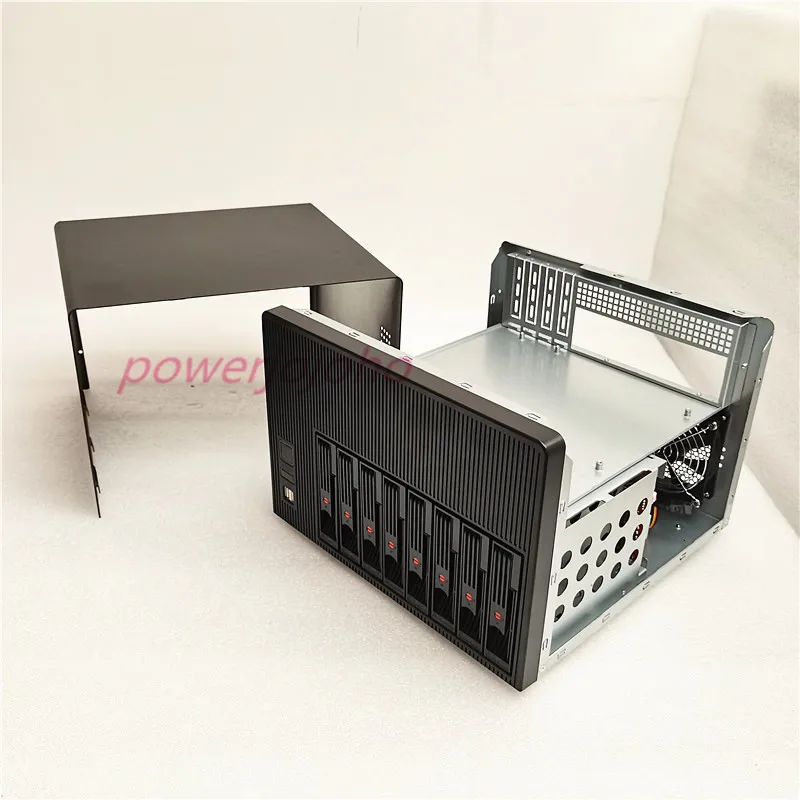 Новый серверный шасси для офиса и дома поддержка горячей замены IPFS 8HDD bay NAS чехол 6