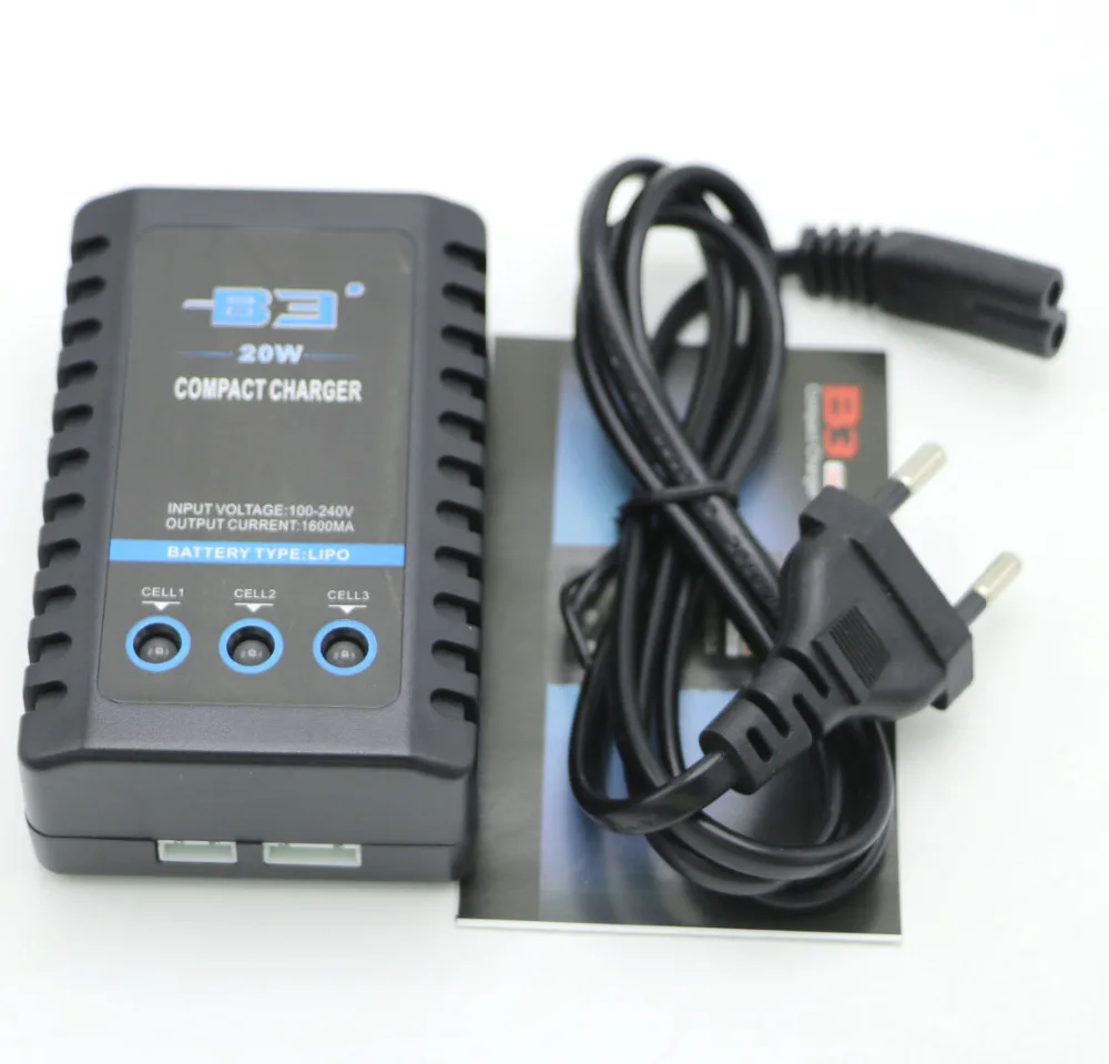 

IMAX RC B3 20W Pro 10W Compact Balance Charger for 2S 3S 7.4V 11.1V Lithium LiPo Battery + Freepost