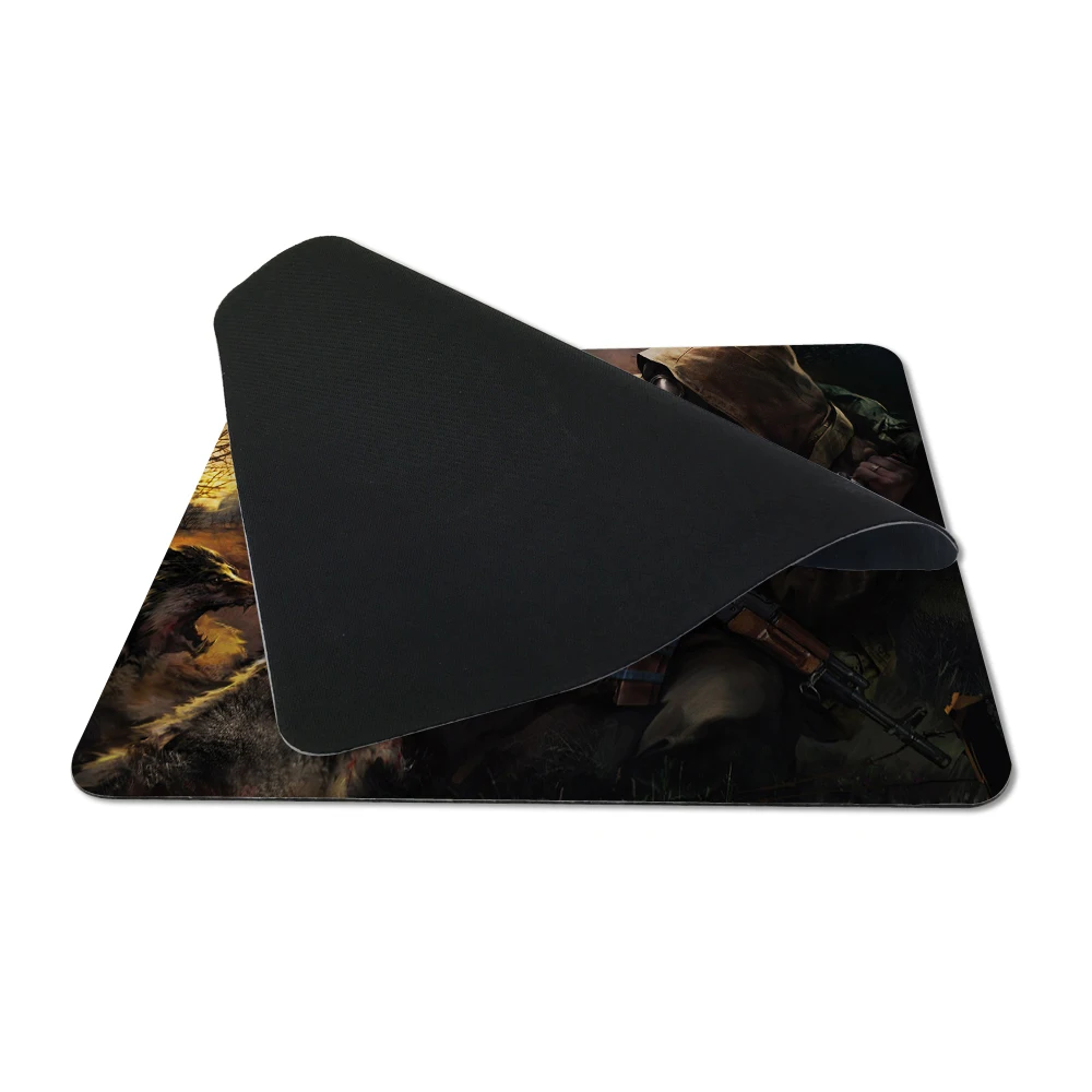 Бесплатная доставка интересно узор Сталкер Коврик Для Мыши игровые или офисные