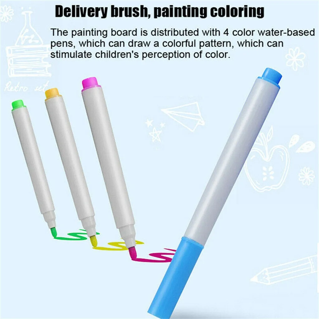 3D коврик для рисования игрушки доска письма стилус цифровая графика цветной