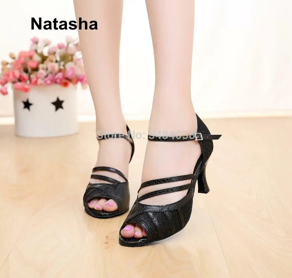 Обувь для латиноамериканских танцев Natasha Net Flash Res|Обувь танцев| |