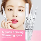 Крем для укладки двойных век, подтягивающий веко, невидимый водонепроницаемый натуральный клей для век, долговечный макияж, косметический инструмент для придания формы глазам