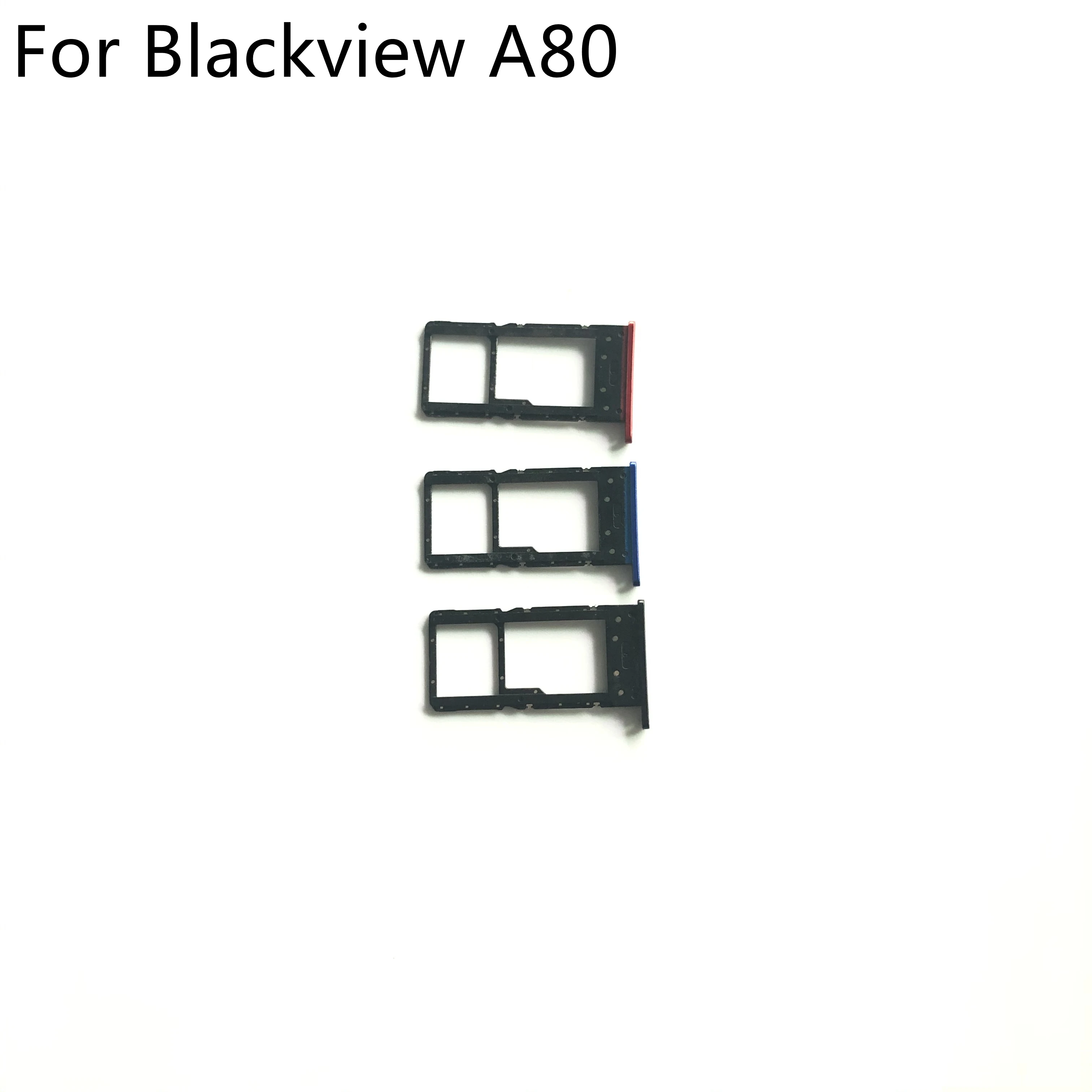 Blackview A80 оригинальный новый слот для Sim-карты держатель карт лоток смартфона MT6737V/W