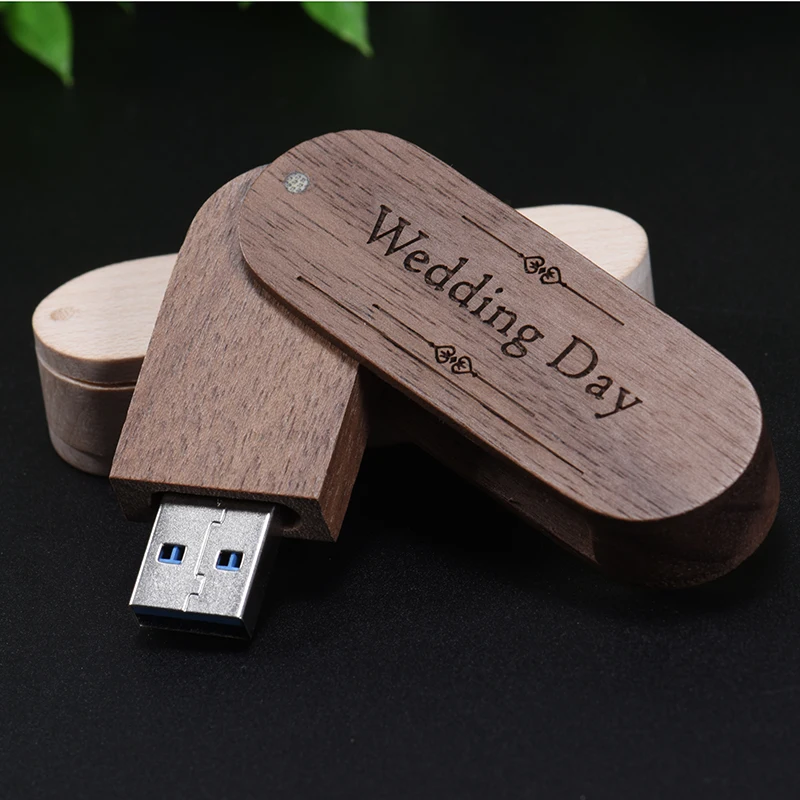 Usb флеш накопитель JASTER с логотипом орехового дерева + коробка 4 ГБ 8 16 32 64 usb 3 0