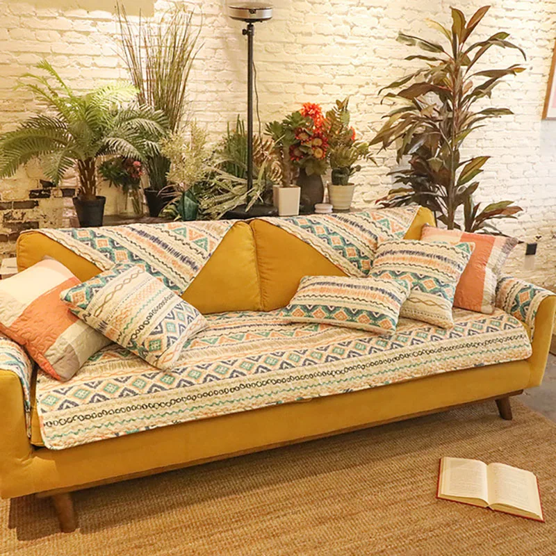 Скандинавская простая диванная подушка Всесезонная универсальная тканевая