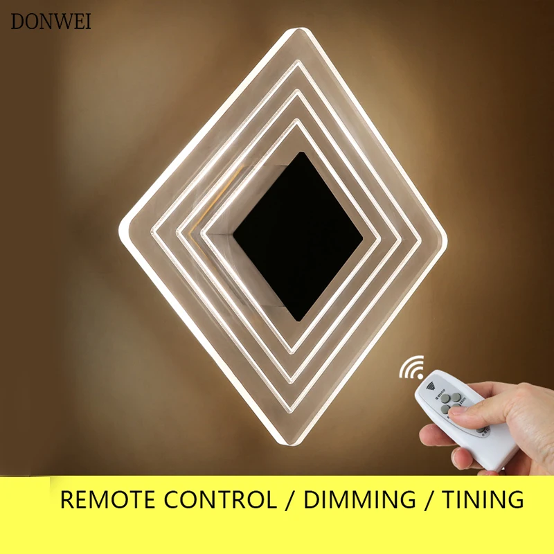 Светодиодный настенный светильник с регулируемой яркостью современное бра