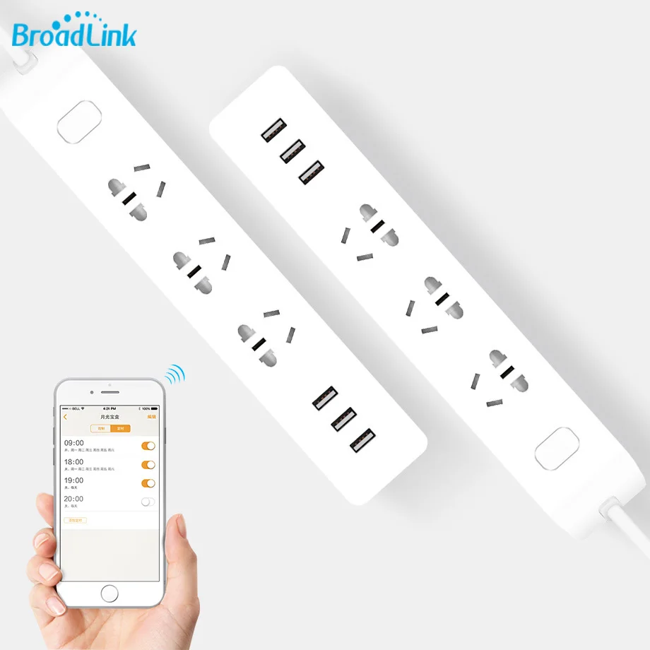 

Удлинитель Broadlink MP2 3G 4G, USB, 1,8 А