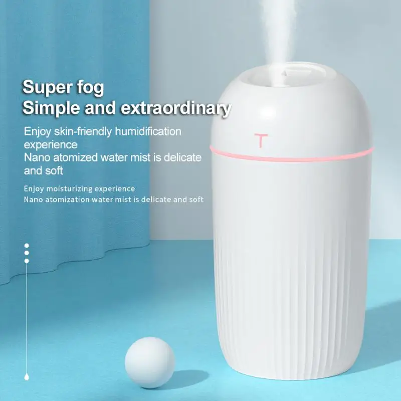 

420ML Air Humidifier Ultrasonic Aroma Essential Oil Diffuser USB Cool Mist Maker Purifier Aromatherapy for Car Home