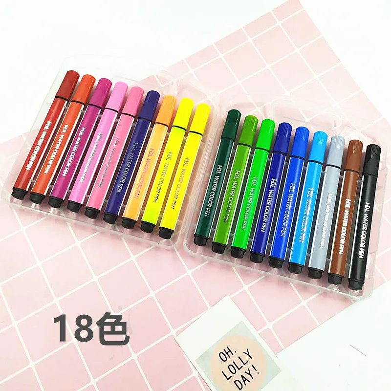 

Watercolor Pen Student Stationery Water Color Crayons 046