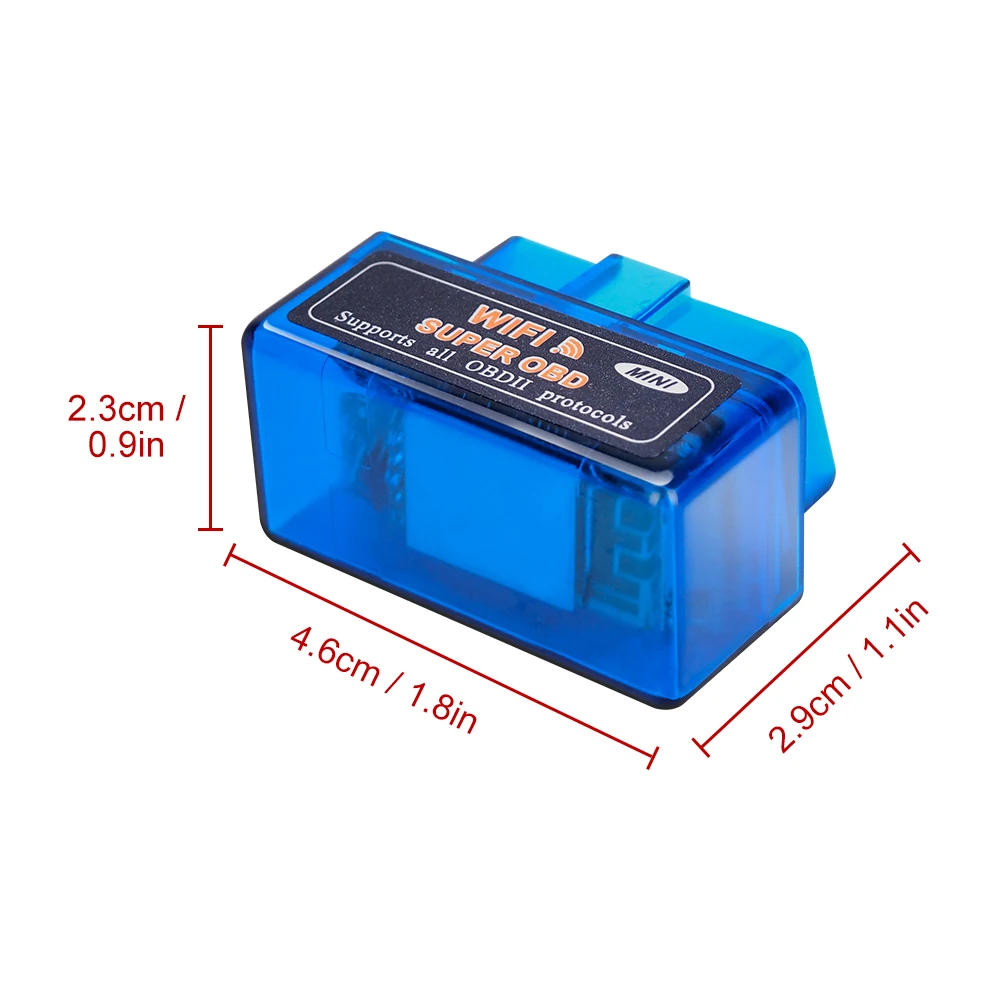 ELM327 WIFI OBD2 сканер для Volvo VW Skoda Seat KIA Hyundai Peugeot Ford Opel Citroen PIC18F25K80 диагностические