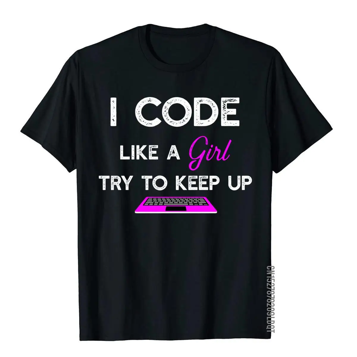 

Футболка I Code Like A Girl, футболки, топы и футболки для мужчин, дизайнерские хлопковые летние футболки