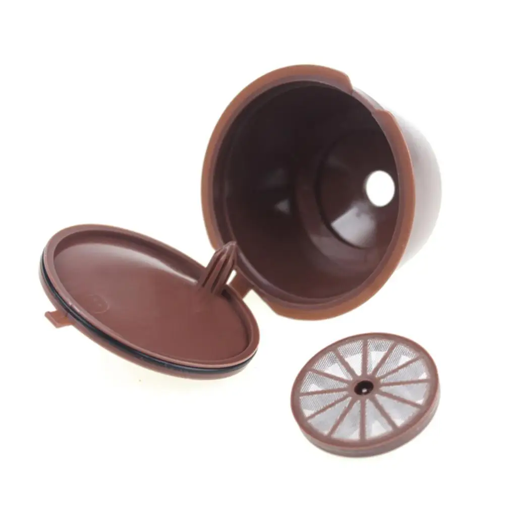 

1pc Reusable Dolce Gusto Coffee Capsule,Plastic Refillable Compatible Dolce Gusto Coffee Filter Baskets Capsules