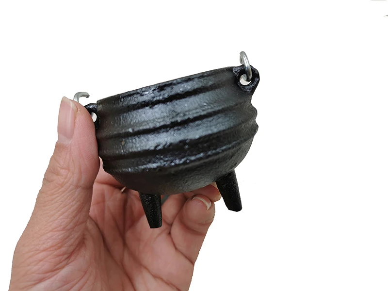 Мини трехногая чугунная Южноафриканская посуда Potjie|Кастрюли для супа и бульона| |