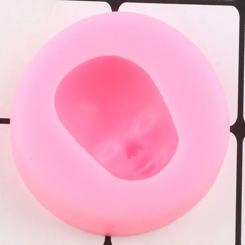 Детская силиконовая форма для лица инструменты украшения тортов из мастики