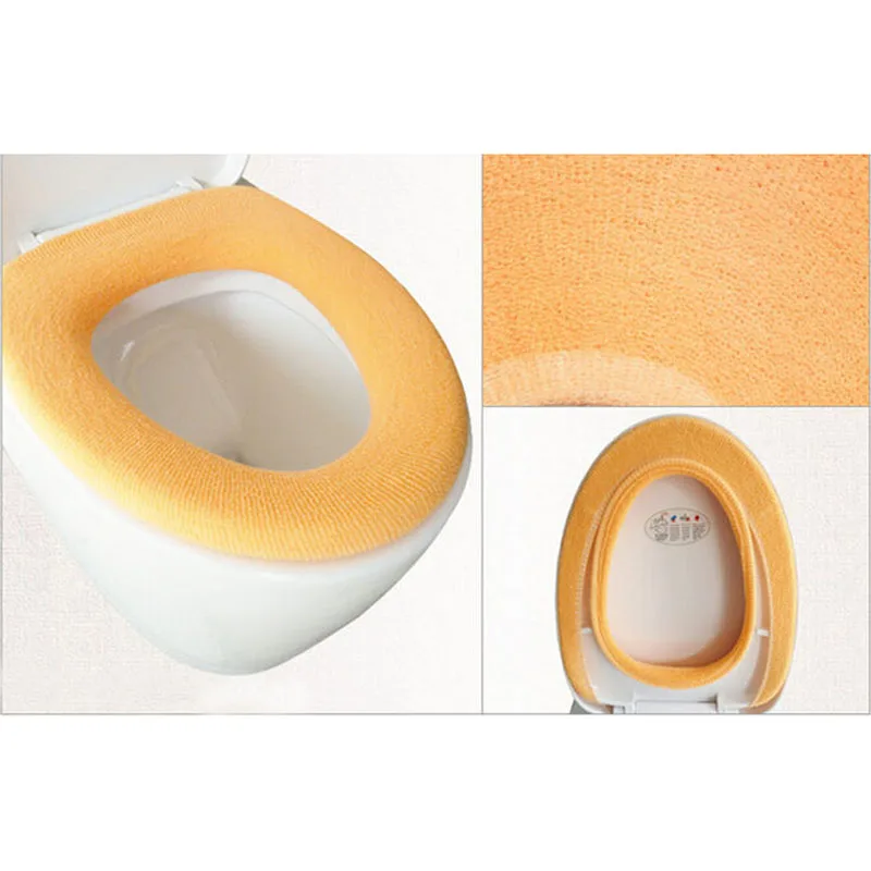 1 шт. удобные Чехлы для сиденья унитаза уборной wc пьедестал Пан Подушки колодки