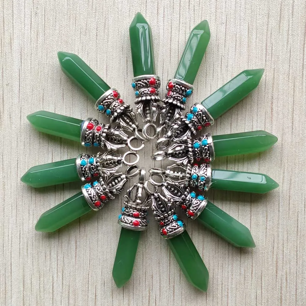 Оптовая продажа 24 шт./лот модные подвески хорошего качества из натурального