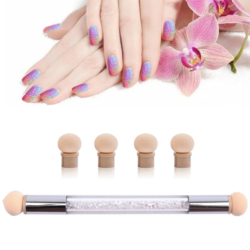 Nail Art градиент ручка 4 шт. Сменные ногтей художественная шлифовка косметическая