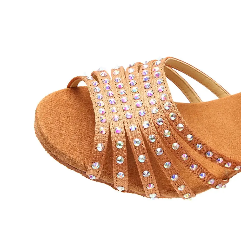 Женские туфли с открытым носком для танцев современные бальных сальса латинских