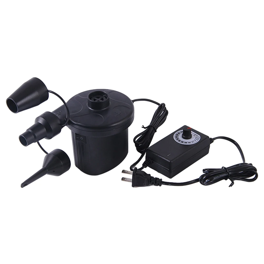 

Электрический воздушный насос надувной матрас 110 В переменного тока/работающего на постоянном токе 12 В в плавательное кольцо Н