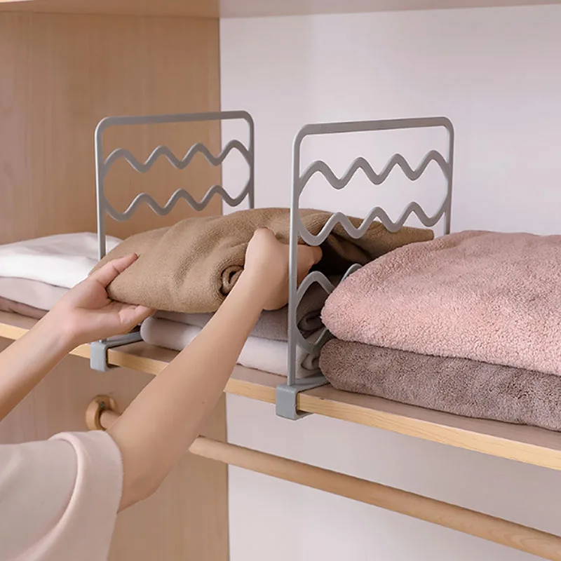 1 шт. полка для шкафа разделители шкаф хранения многослойная разделительная