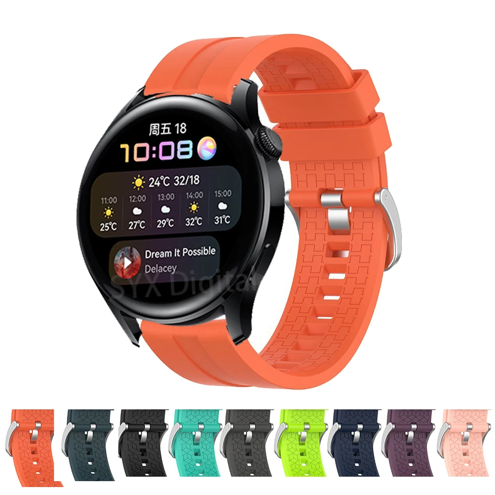 

Ремешок для часов Huawei Watch 3 / Watch3 Pro/ GT 2, браслет для Samsung Galaxy Watch 3 45 мм 46 мм Gear S3 Frontier 22 мм