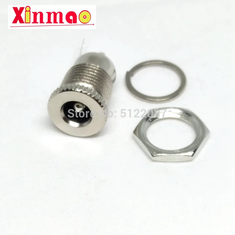 5PCS/LOT DC099 5.5 x 2.1mm 2.5mm DC Power Jack Socket Female Panel Mount Connector DC-099 5.5*2.1 5.5*2.5 mm Open Hole 11M | Обустройство