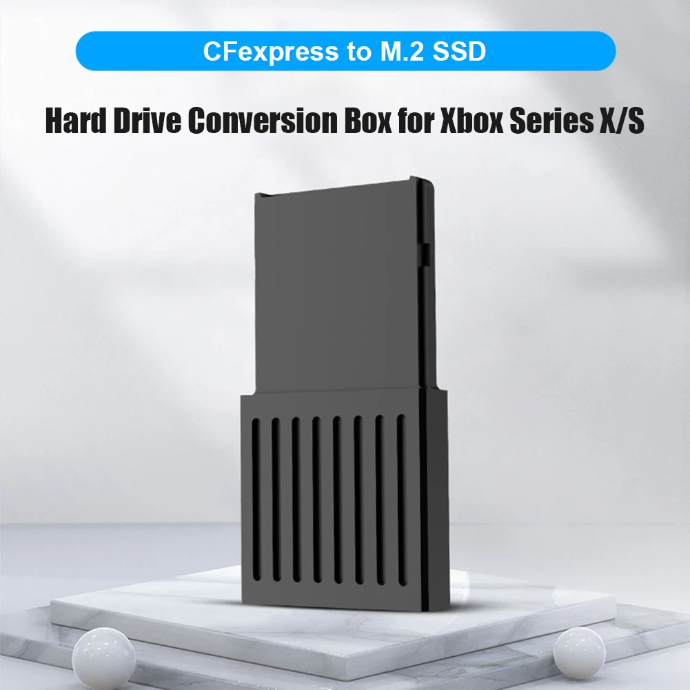 

For Xbox Series X/S External Host Hard Drive Conversion Box M.2 NVME SSD Expansion Card Box 32G Bandwidth One Card Dual Purpose