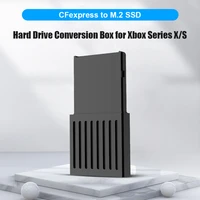 for xbox series xs external host hard drive conversion box m 2 nvme ssd expansion card box 32g bandwidth one card dual purpose
