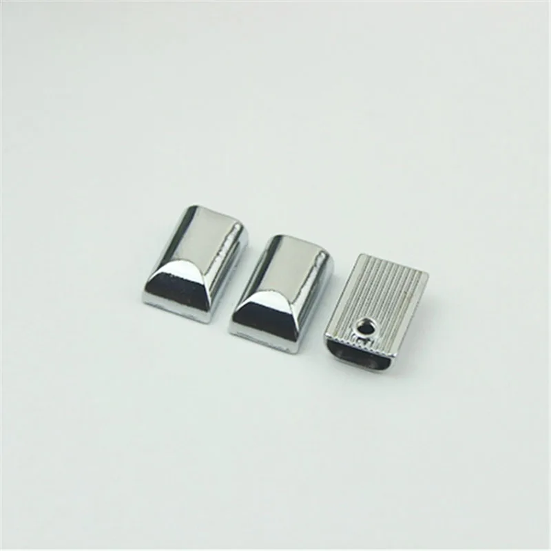 100Pcs Metal Open End Closed End Zipper Stopper Zip Stop Lock Tail Plug for Leather Bag Handbag Purse Garment Repair with Screw