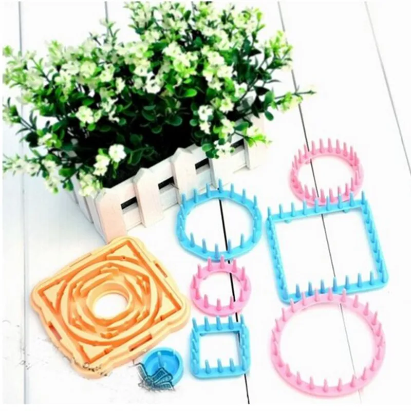 9 шт. ткацкий станок для ручного вязания с цветочным узором маргариток