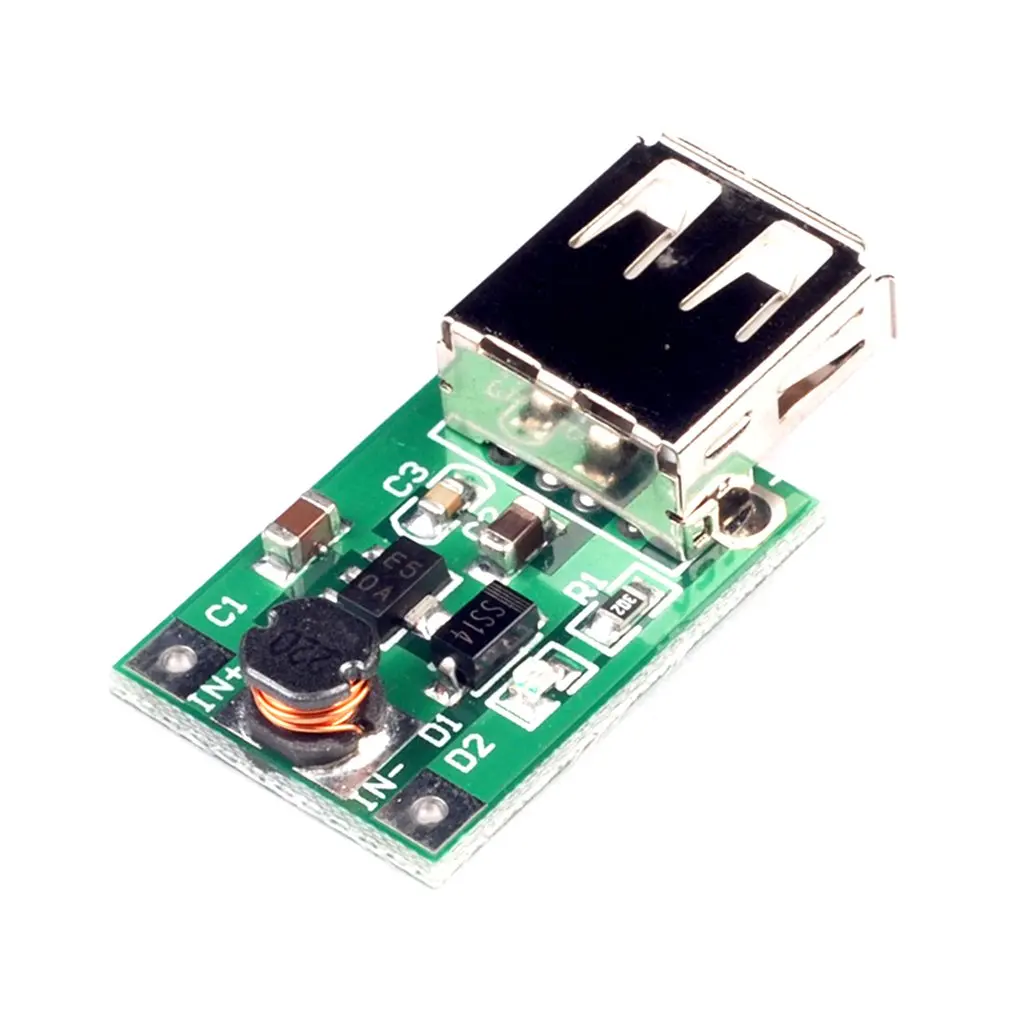 Dc-dc 2 V-5 V до 5V 1200MA 1.2A повышающий усилитель USB мобильный модуль питания литиевая