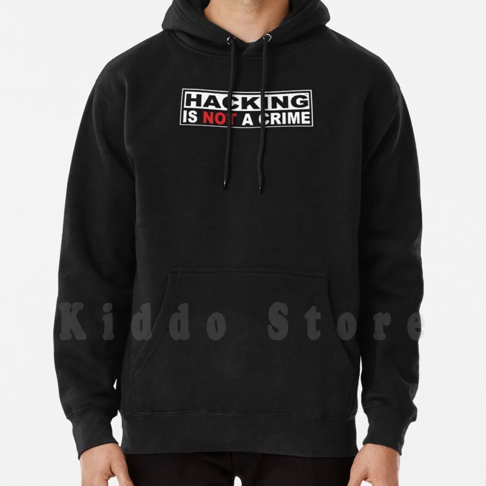 

Взлом-это не раньше Hacker Hackingisnotacrime Hinac с длинным рукавом